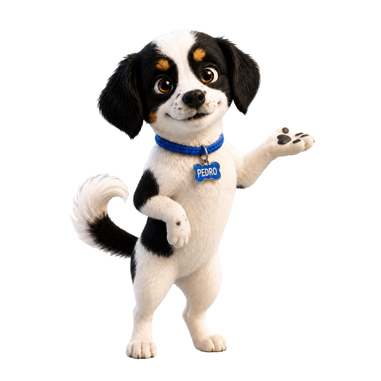 Mascote abraço